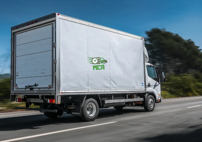 Moving company Abilene fully loaded moving truck ready for relocation services